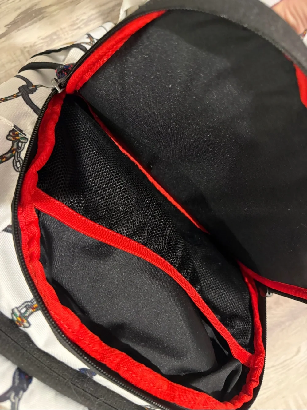Nike Hoops Elite Pro Printed Backpack-White Chains